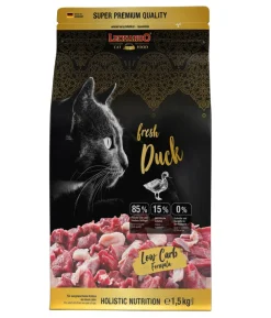 Leonardo Trockenfutter für Katzen Adult fresh Duck, Ente