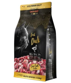 Leonardo Trockenfutter für Katzen Adult fresh Duck, Ente
