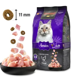 Leonardo Trockenfutter für Katzen Adult Getreidefrei Salmon, Lachs