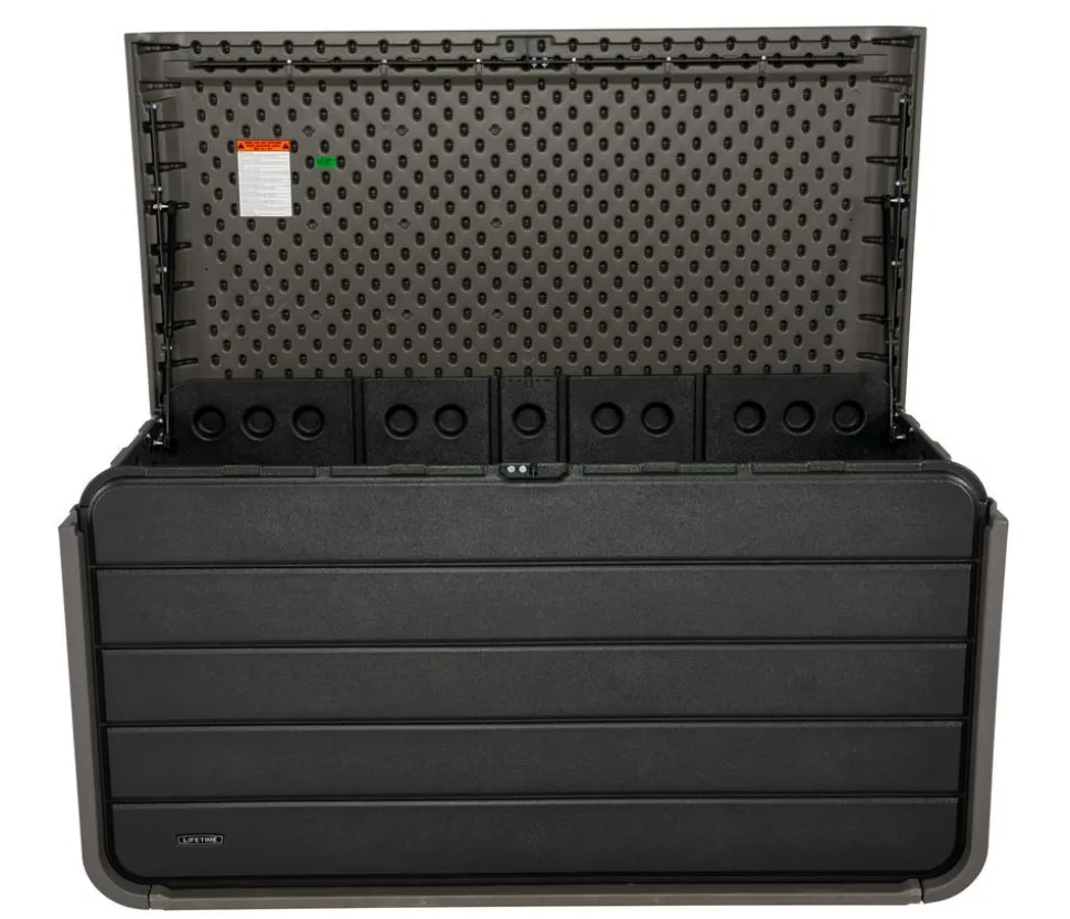 Lifetime Kunststoff Gartenbox Space XL, 625 Liter, ca. B146,7/H77,2/T72,4 cm