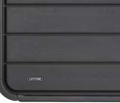 Lifetime Kunststoff-Gartenbox Space L, 515 Liter, ca. B147,1/H64,5/T72 cm