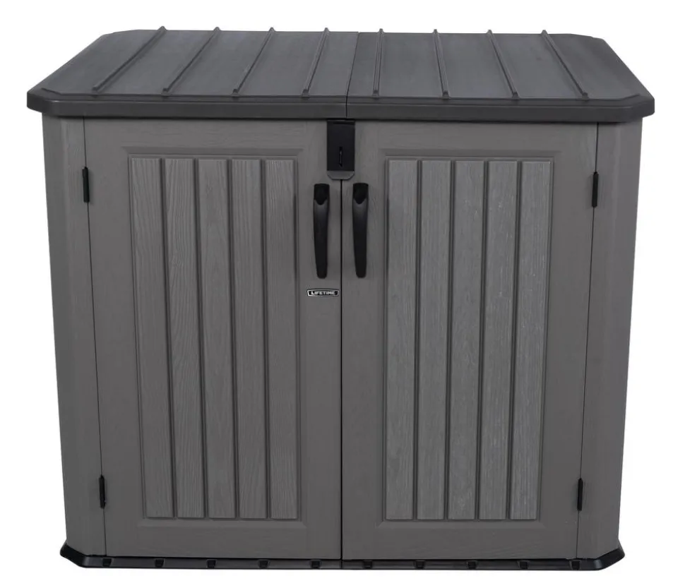 Lifetime Mülltonnenverkleidung Phil 2er Box, ca. B146/H128/T94 cm