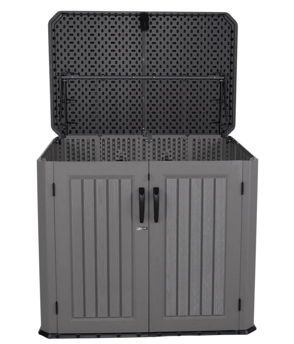 Lifetime Mülltonnenverkleidung Phil 2er Box, ca. B146/H128/T94 cm