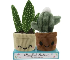 Linzy Toys Plüschpflanzen-Set Kaktus, 2-teilig, ca. B16/H18,5/T8 cm