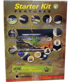 Lucky Reptile Starter Kit Komplettset Bombina/Pacman, ca. B50/H40/T28 cm