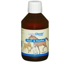 LUPOSAN Ergänzungsfutter für Hunde, Katzen & Pferde LupoDerm Haut- & Haarkur, 250 ml