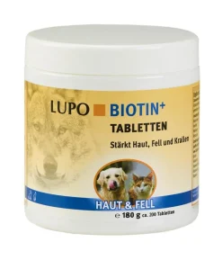 LUPOSAN Ergänzungsfutter für Hunde & Katzen LUPO Biotin+ Tabletten
