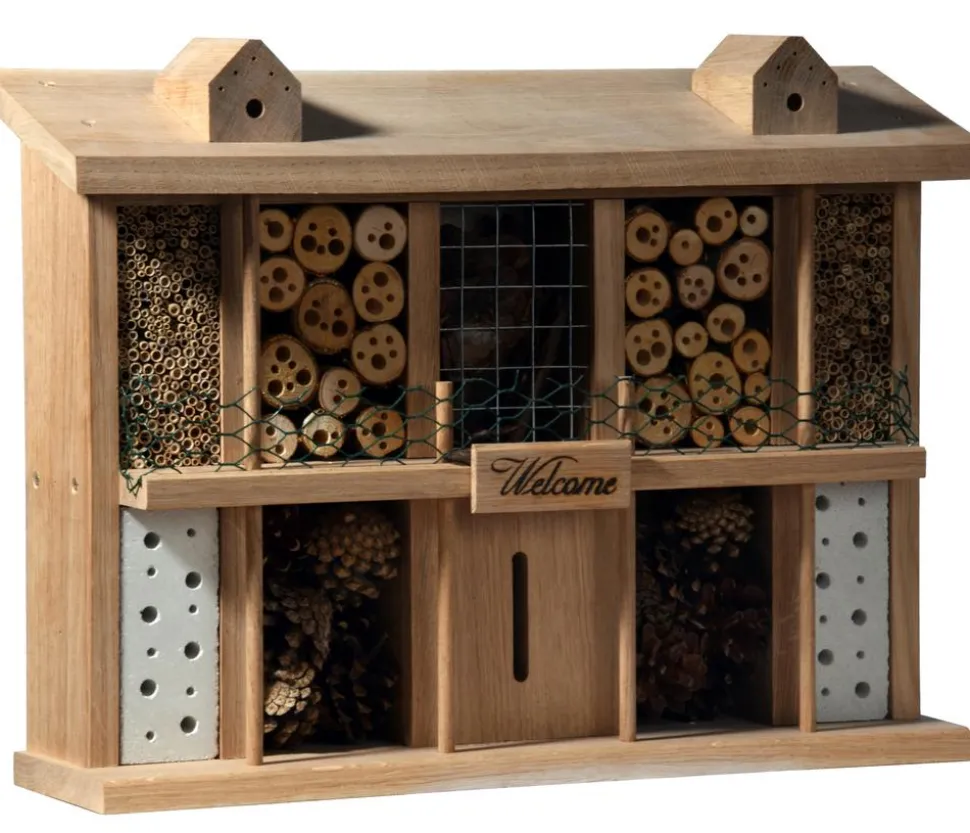 LUXUS-INSEKTENHOTELS Insektenhotel Landsitz Superior, ca. B47/H34/T12,5 cm