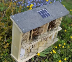 LUXUS-INSEKTENHOTELS Solar-Insektenhotel Landsonne, ca. B47/H34/T12,5 cm