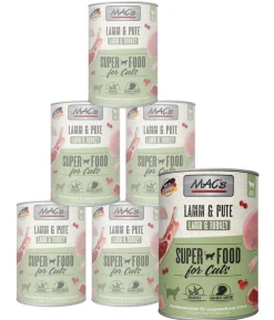 MAC's CAT Nassfutter für Katzen, 6 x 800 g