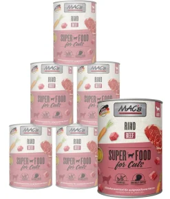 MAC's CAT Nassfutter für Katzen, 6 x 800 g
