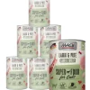MAC's CAT Nassfutter für Katzen Fleischmenü, 6 x 400 g