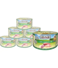 MAC's CAT Nassfutter für Katzen Fleischmenü, 6 x 200 g
