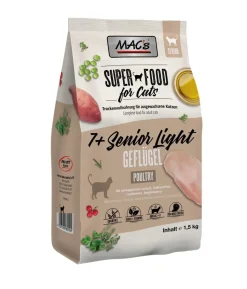 MAC's CAT Trockenfutter für Katzen Senior Light 7+