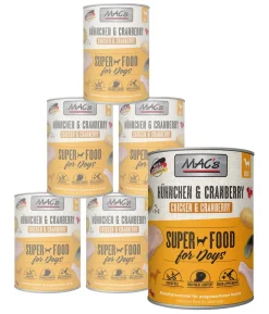 MAC's DOG Nassfutter für Hunde, 6 x 800 g