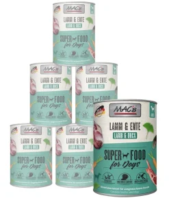 MAC's DOG Nassfutter für Hunde, 6 x 800 g