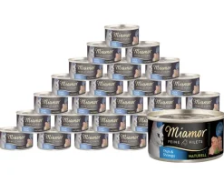 Miamor Nassfutter für Katzen Feine Filets naturelle, 24 x 80 g