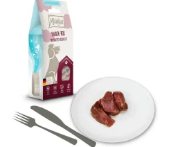 MjAMjAM® Hundesnack Snack-Box herzhaftes Wildfilet, Adult, 70 g