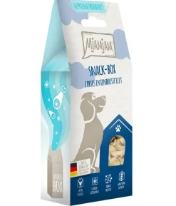MjAMjAM® Hundesnack Snack-Box zartes Entenbrustfilet, Adult, 80 g
