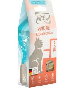 MjAMjAM® Katzensnack Snackbox erlesene Hühnermägen, Adult, 35 g