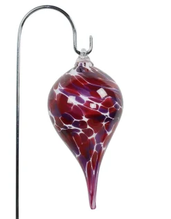 MP Glaszauber Glas-Minizwiebel mit Stab, ca. Ø10/H65 cm