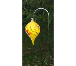 MP Glaszauber Glas-Minizwiebel mit Stab, ca. Ø10/H65 cm