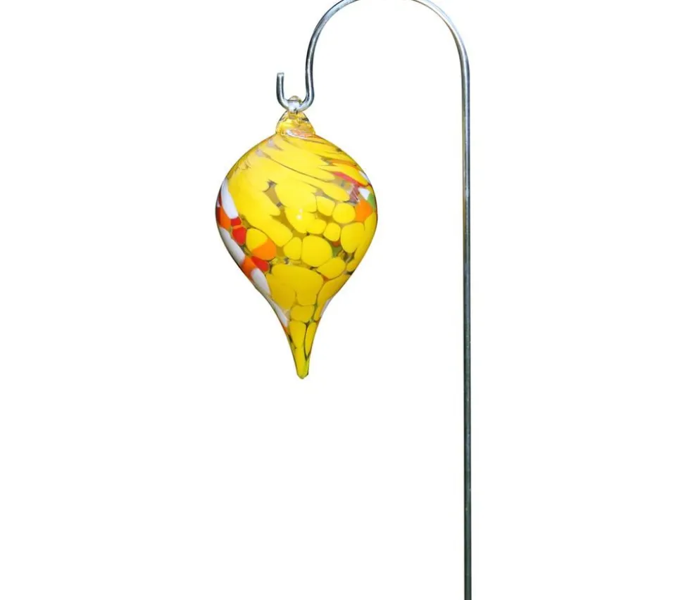 MP Glaszauber Glas-Minizwiebel mit Stab, ca. Ø10/H65 cm