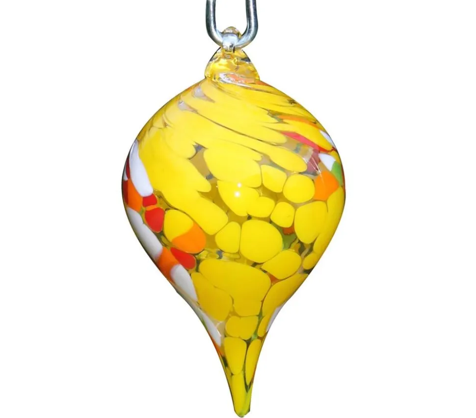 MP Glaszauber Glas-Minizwiebel mit Stab, ca. Ø10/H65 cm