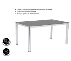MWH Loft-Tisch Elements, ca. B160/H74/T90 cm