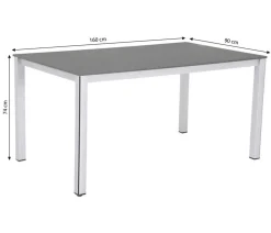 MWH Loft-Tisch Elements, ca. B160/H74/T90 cm