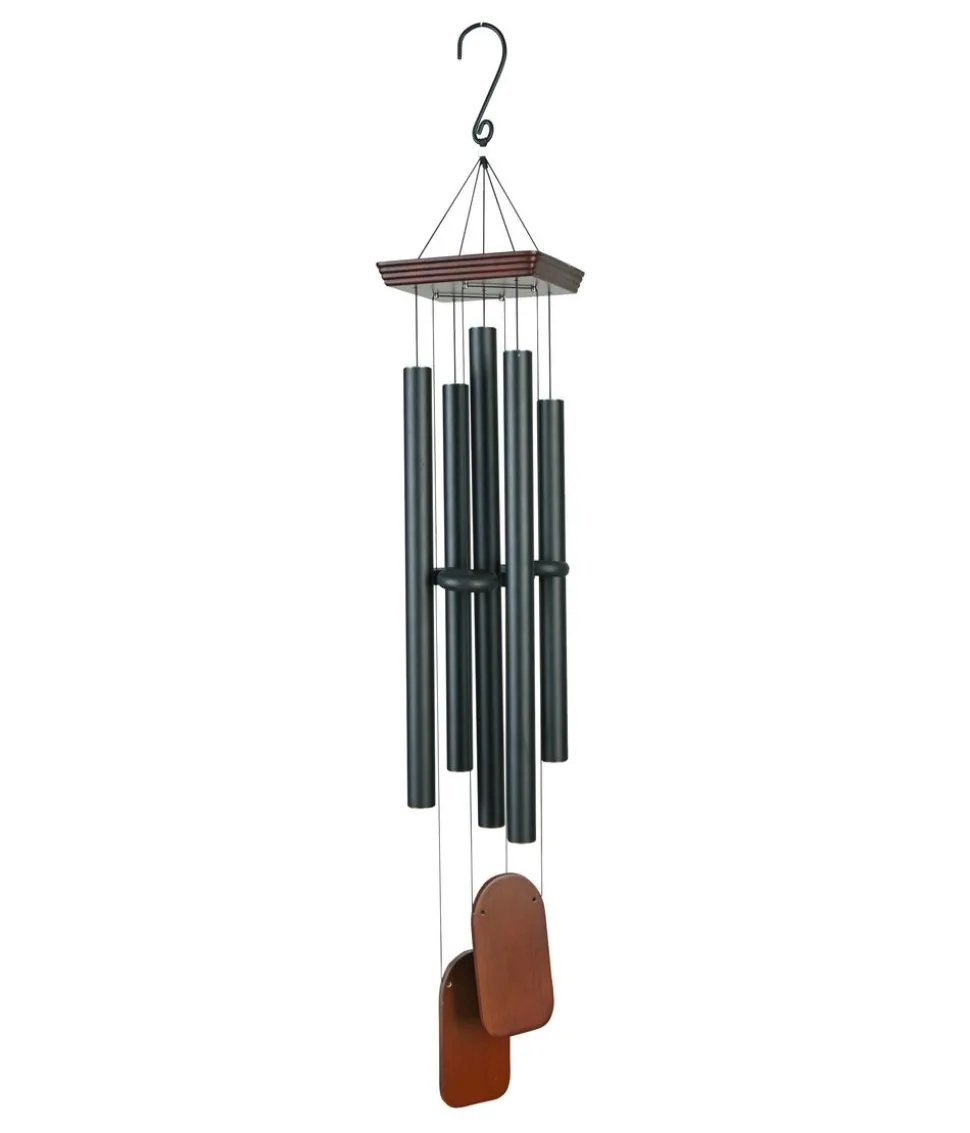 NATURE'S MELODY Klangspiel Symphony Tunes, 19 x 19 x 121 cm, schwarz