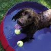 Nobby Hundepool, rund, rot/blau ca. Ø120/H30 cm