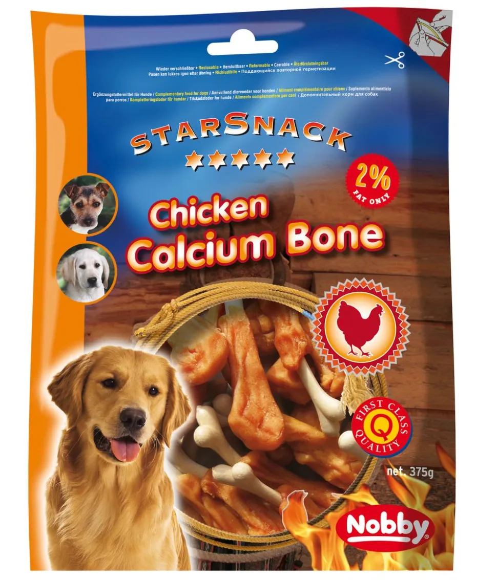 Nobby Hundesnack StarSnack Chicken Calcium Bone, 375 g