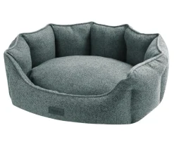 Nobby Komfortbett Anda, oval, grau
