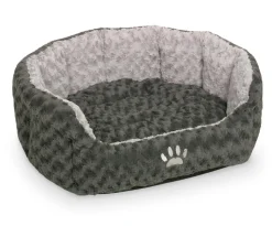 Nobby Komfortbett Seoli, oval, grau