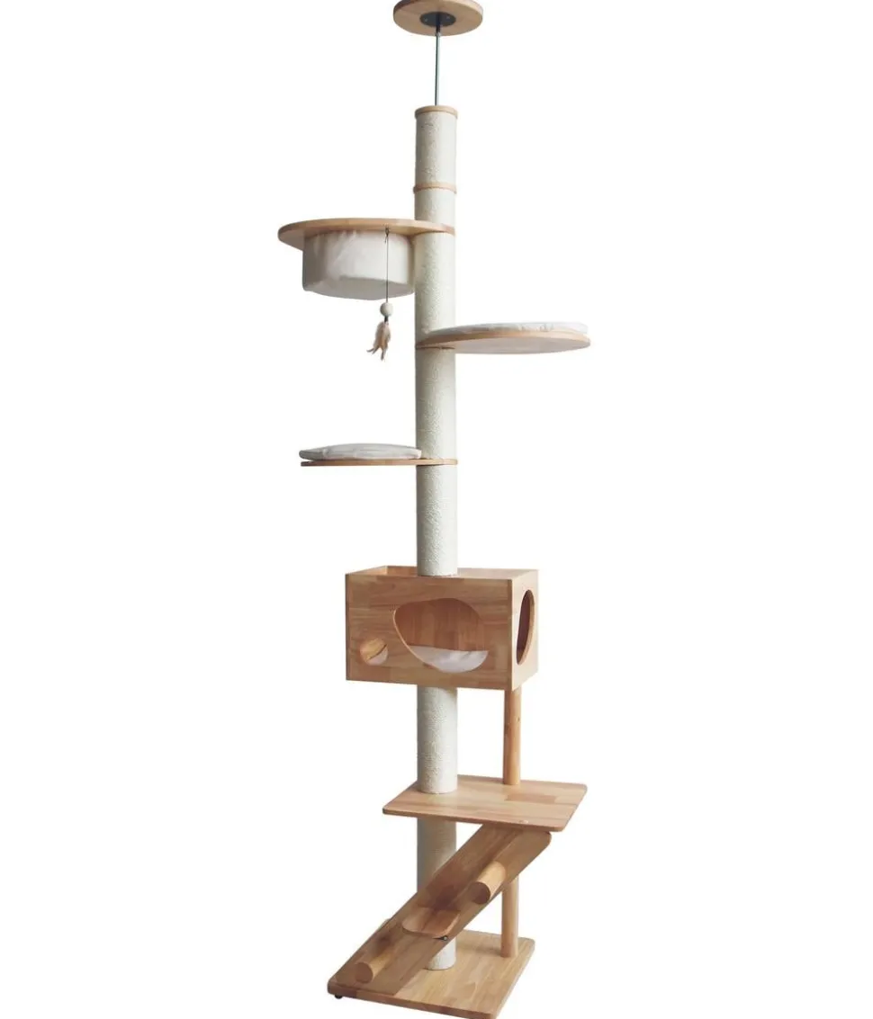 Nobby Kratzbaum Altai, creme , ca. B48/H211-257/T48 cm