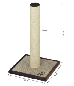 Nobby Kratzbaum Classic II, beige, ca. B36/H60/T36 cm