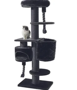Nobby Kratzbaum Cupid XL, dunkelgrau, ca. B60/H165/T40 cm