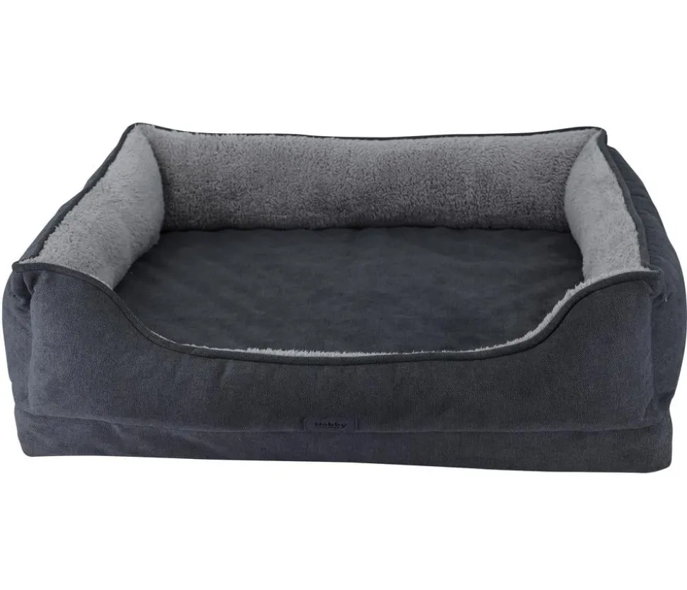 Nobby Orthopädisches Komfortbett Vara, rechteckig, grau