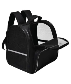 Nobby Tierrucksack Heba, schwarz, ca. B38/H34/T25 cm