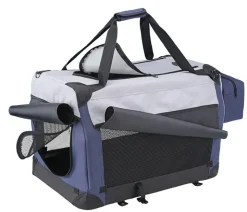 Nobby Transporttasche Traveller Plus, blau, ca. B42/H42/T60 cm