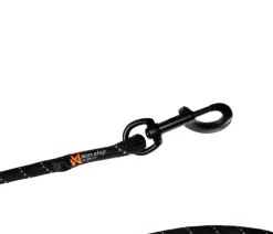 Non-stop dogwear Hundeleine Rock adjustable leash, schwarz, L2,3 m