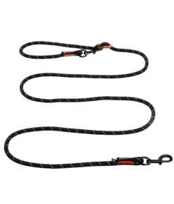 Non-stop dogwear Hundeleine Rock adjustable leash, schwarz, L2,3 m