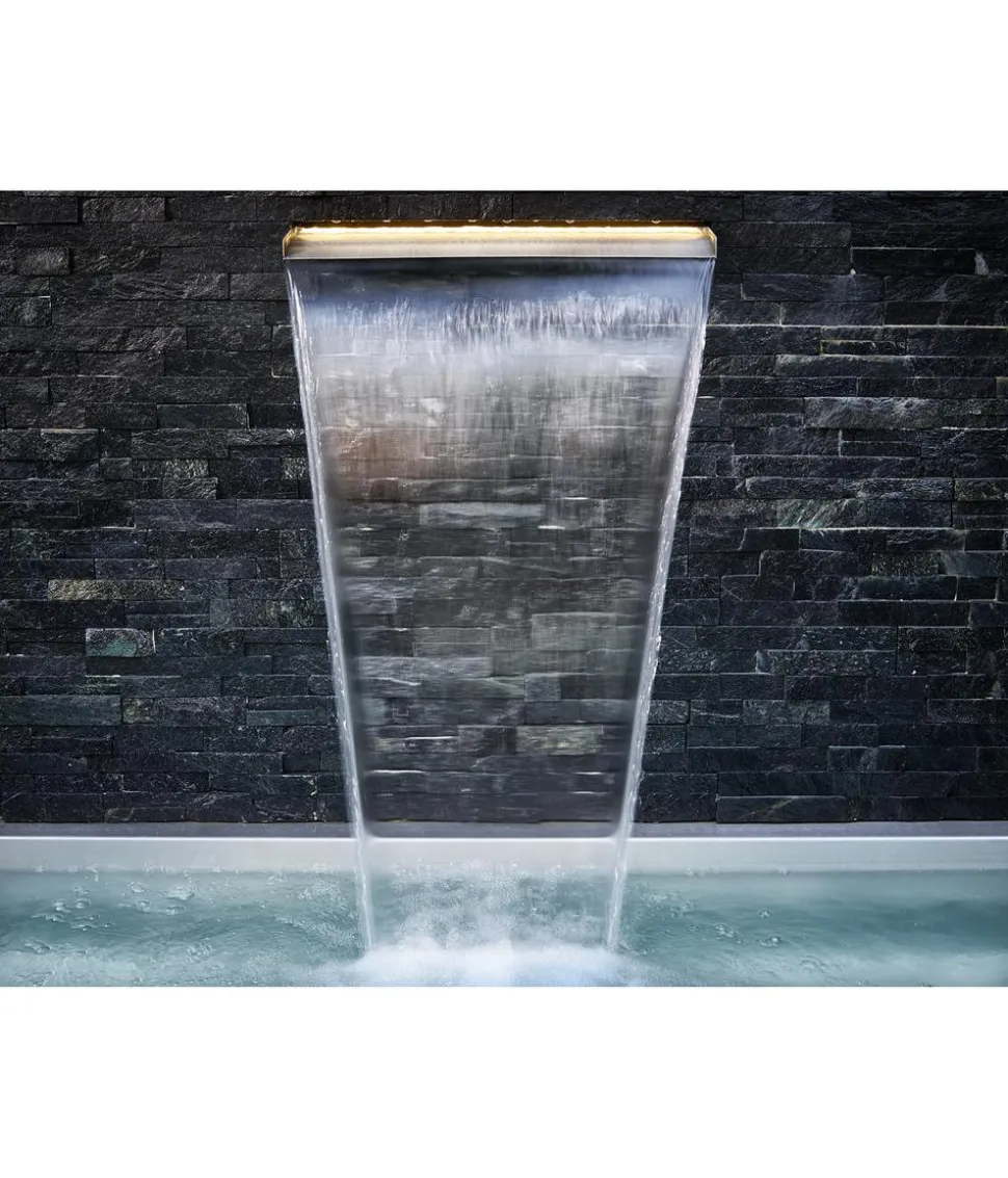 Oase Edelstahl-Wasserfall XL