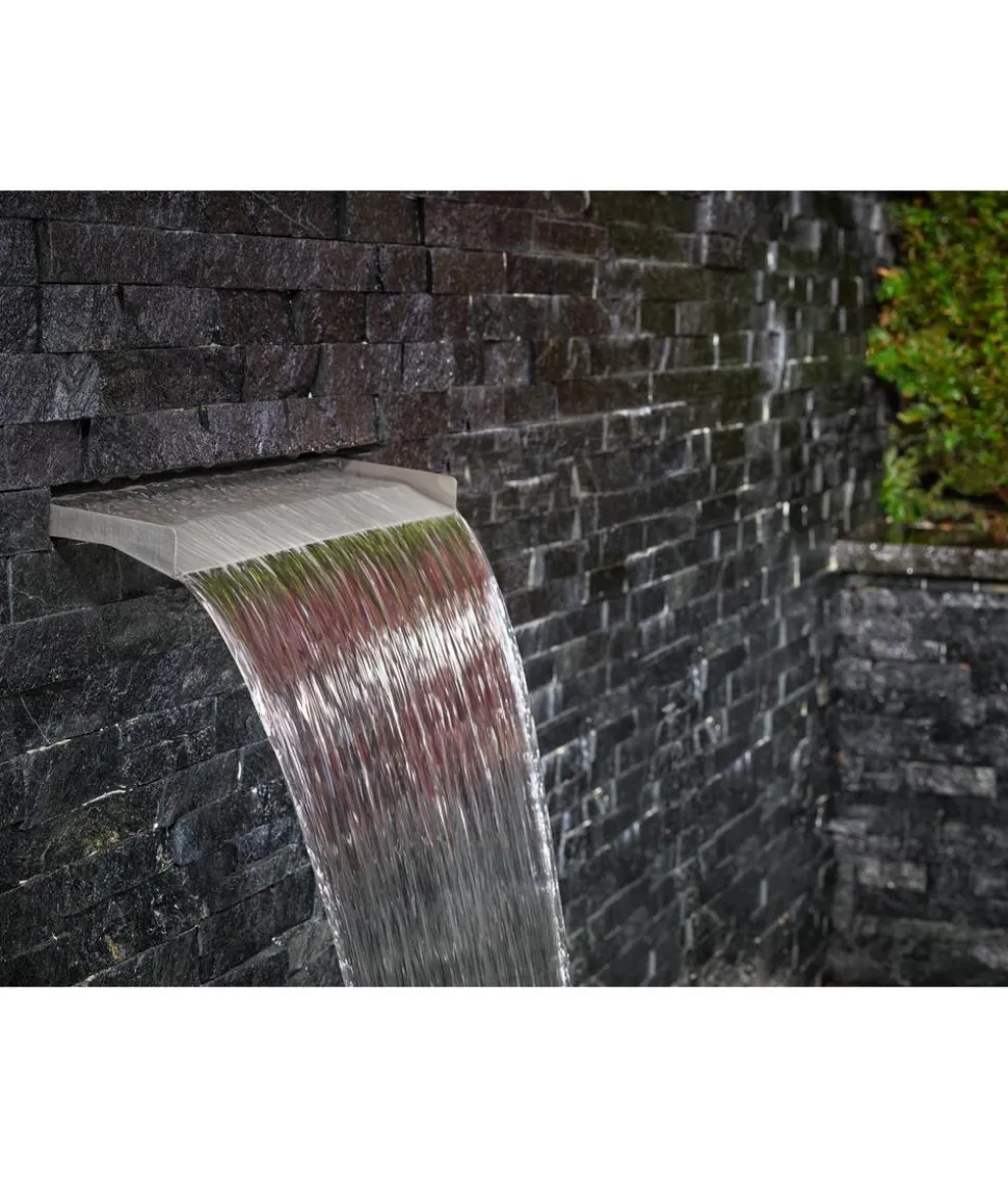 Oase Edelstahl-Wasserfall XL