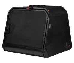 1one1 Origami Hundetransportbox, schwarz, M, ca. B74/H65,8/T71,4 cm