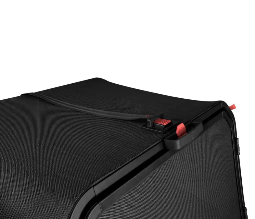 1one1 Origami Hundetransportbox, schwarz, M, ca. B74/H65,8/T71,4 cm