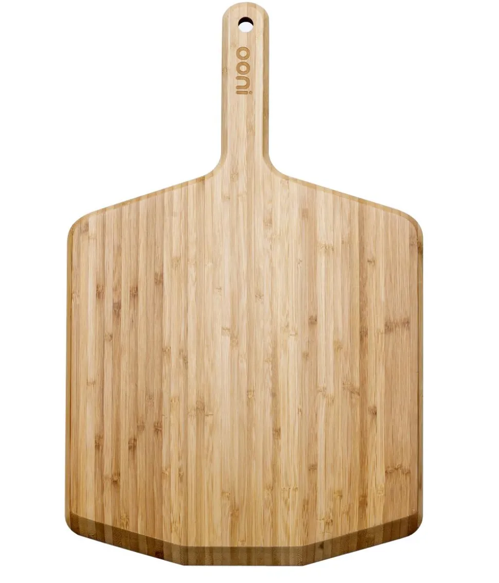Ooni Bambus Pizzaschieber/Servierbrett, ca. B30/H1/T50 cm
