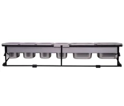 Ooni Topping Station für Pizzabelag, ca. B22/H16/T78 cm
