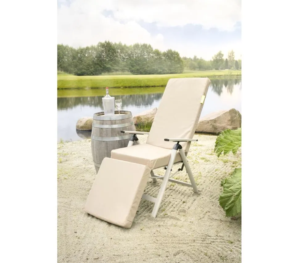 Outbag Outdoor Gartenstuhl-Auflage Relax Plus, ca. B50/H5/T180 cm
